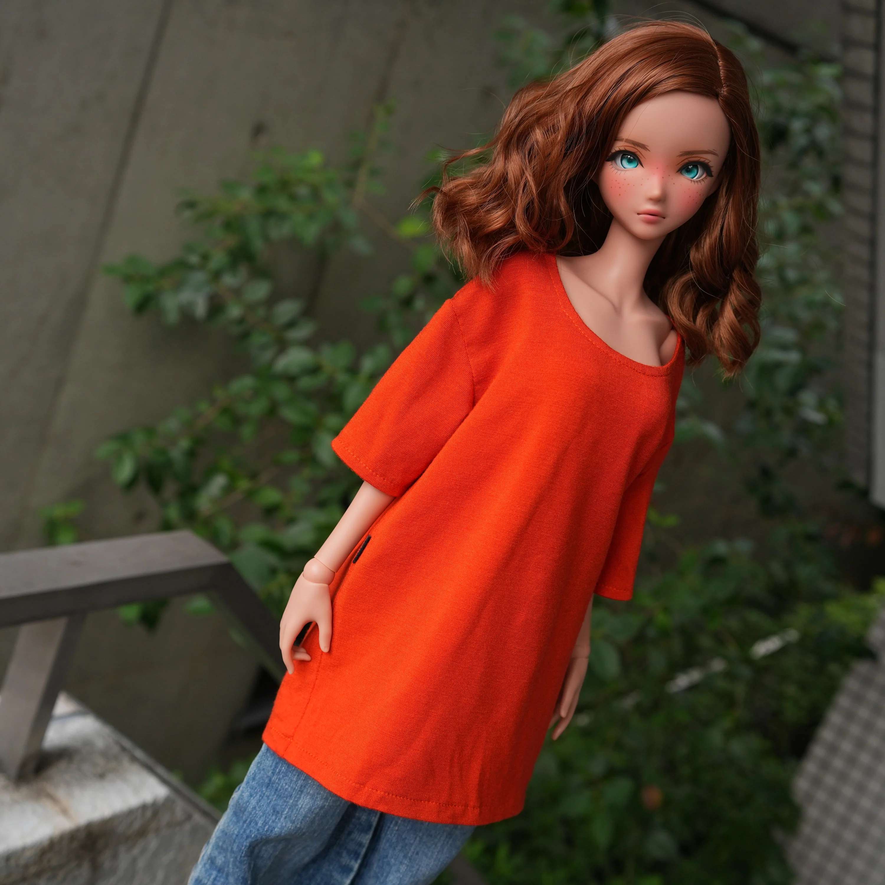 Oversized T-shirt (Red) - Image 11