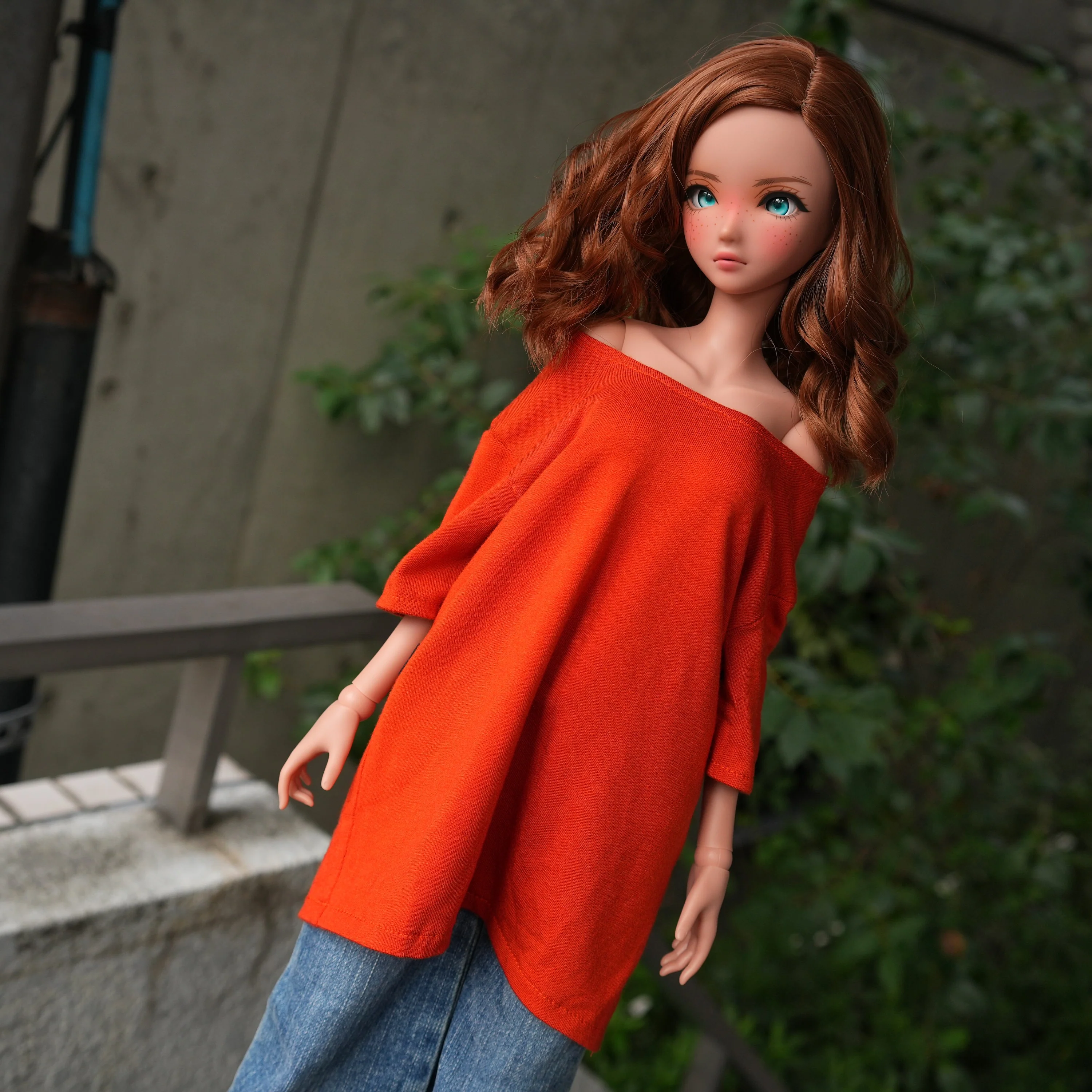 Oversized T-shirt (Red) - Image 12