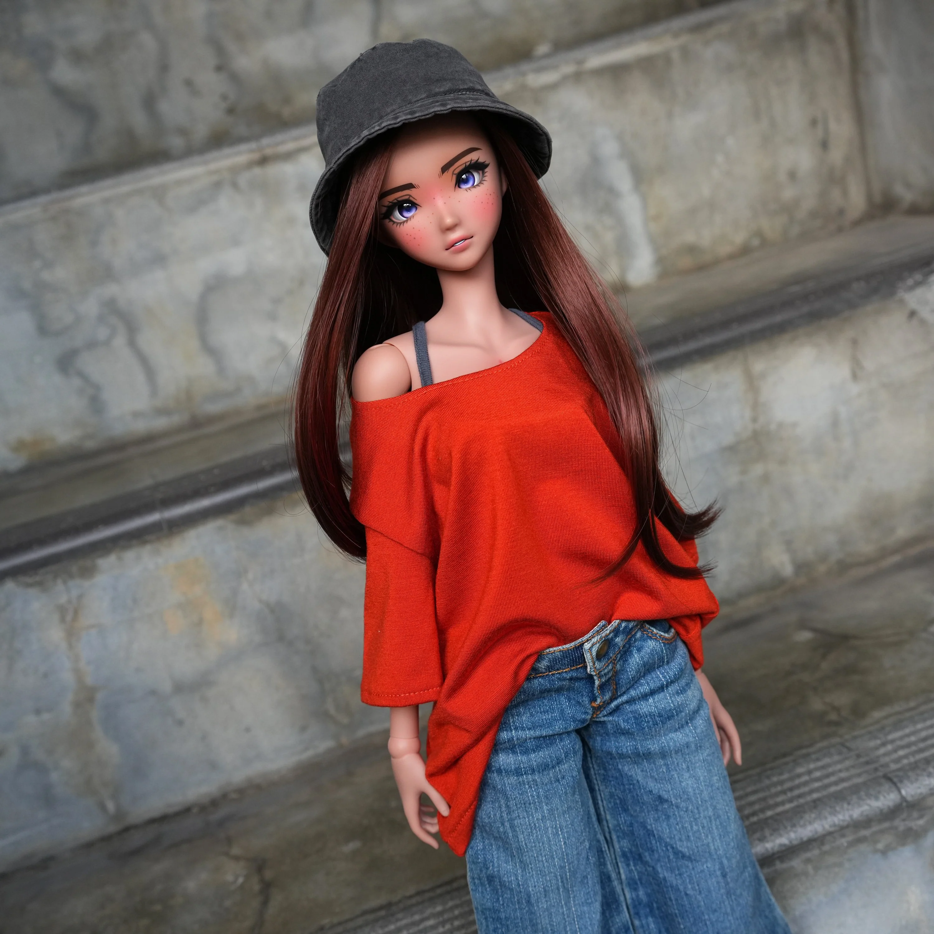 Oversized T-shirt (Red) - Image 13