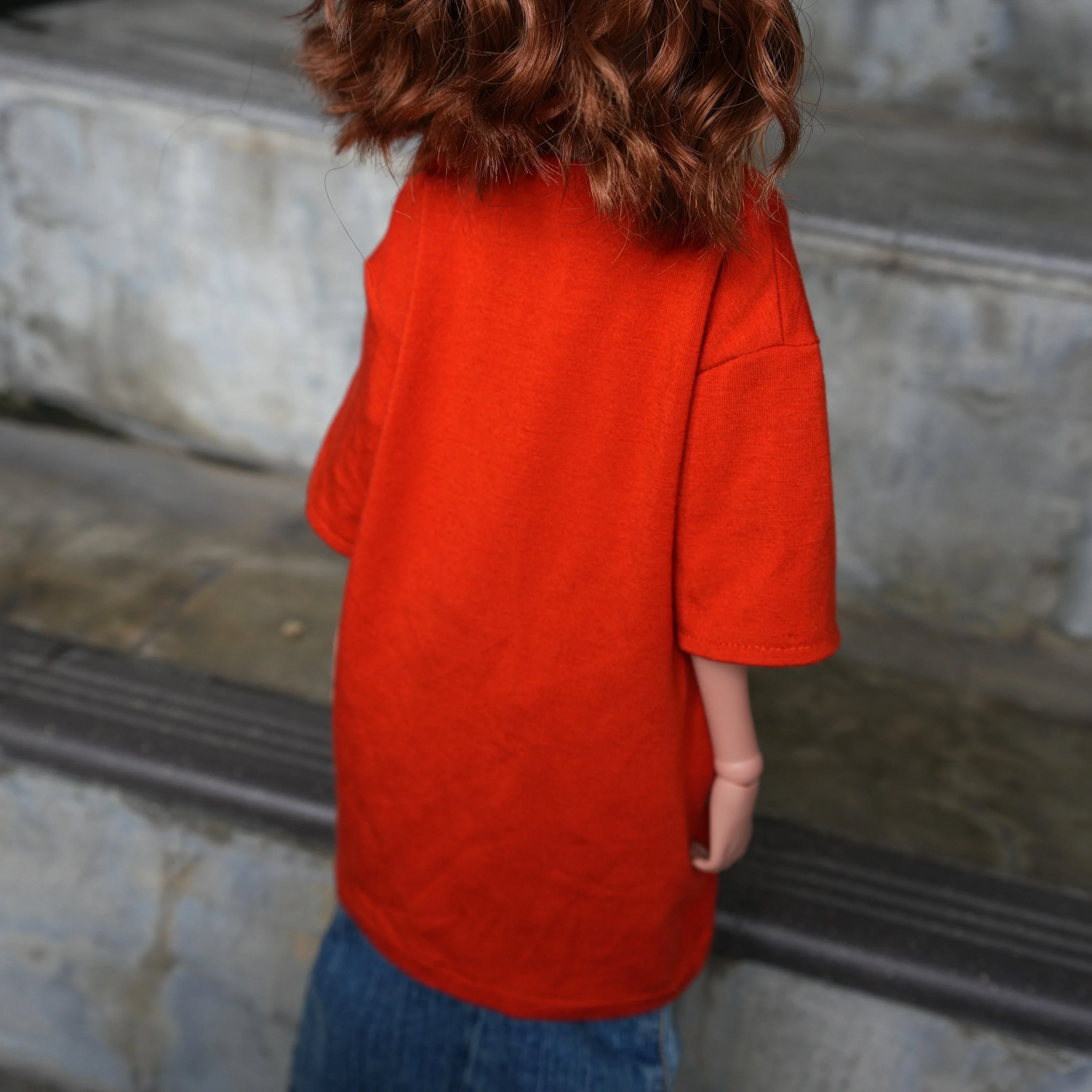 Oversized T-shirt (Red) - Image 14