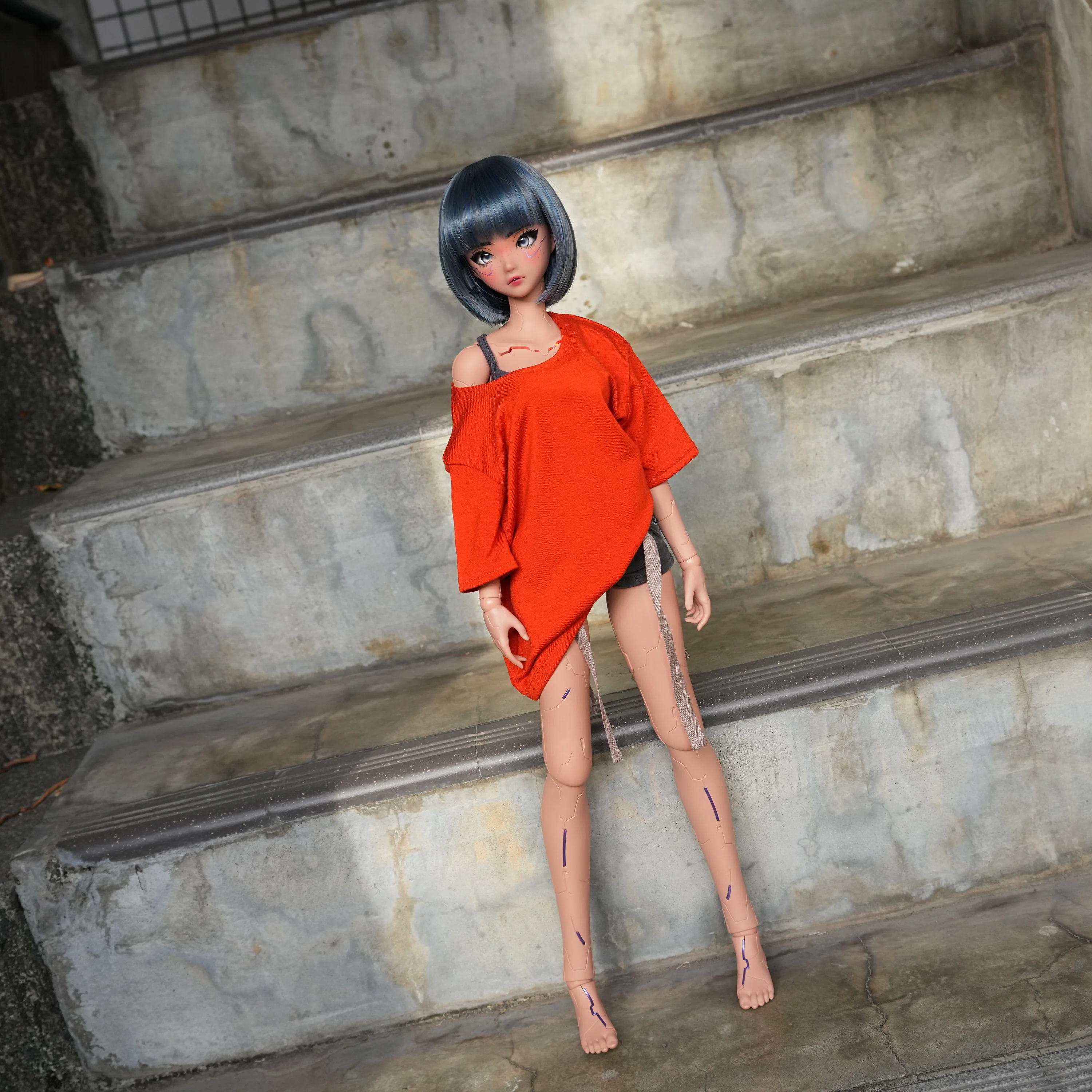 Oversized T-shirt (Red) - Image 22