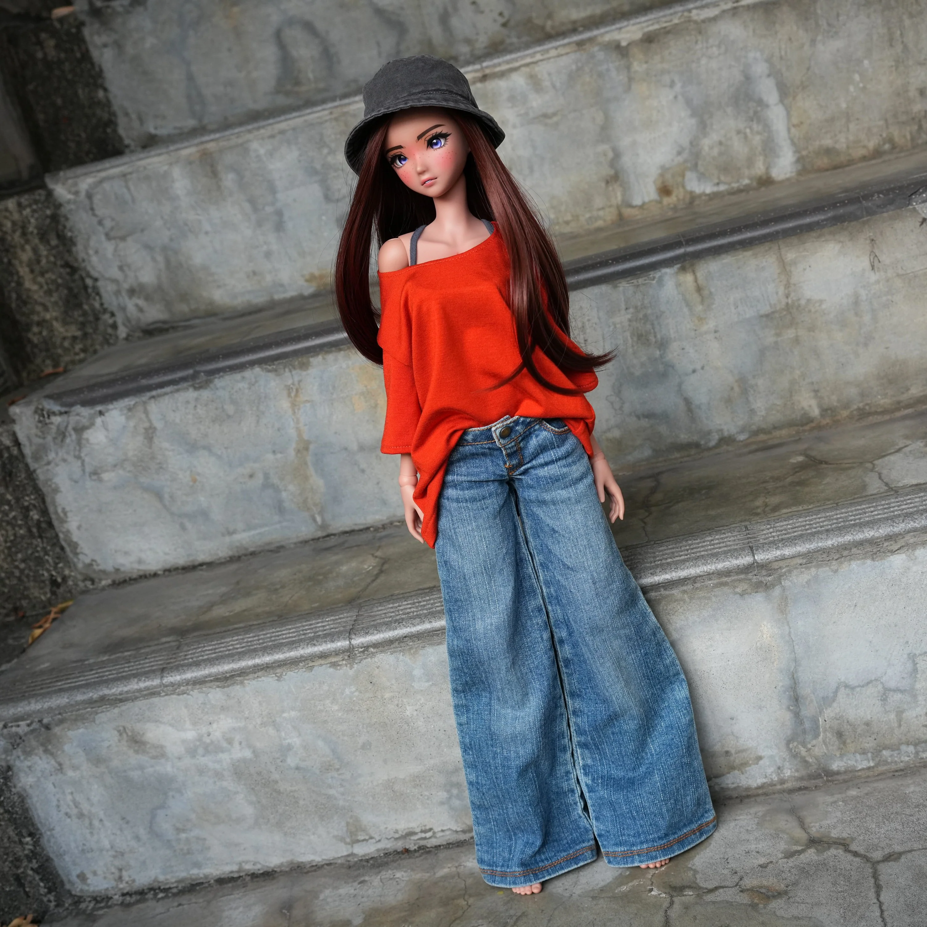 Oversized T-shirt (Red) - Image 24