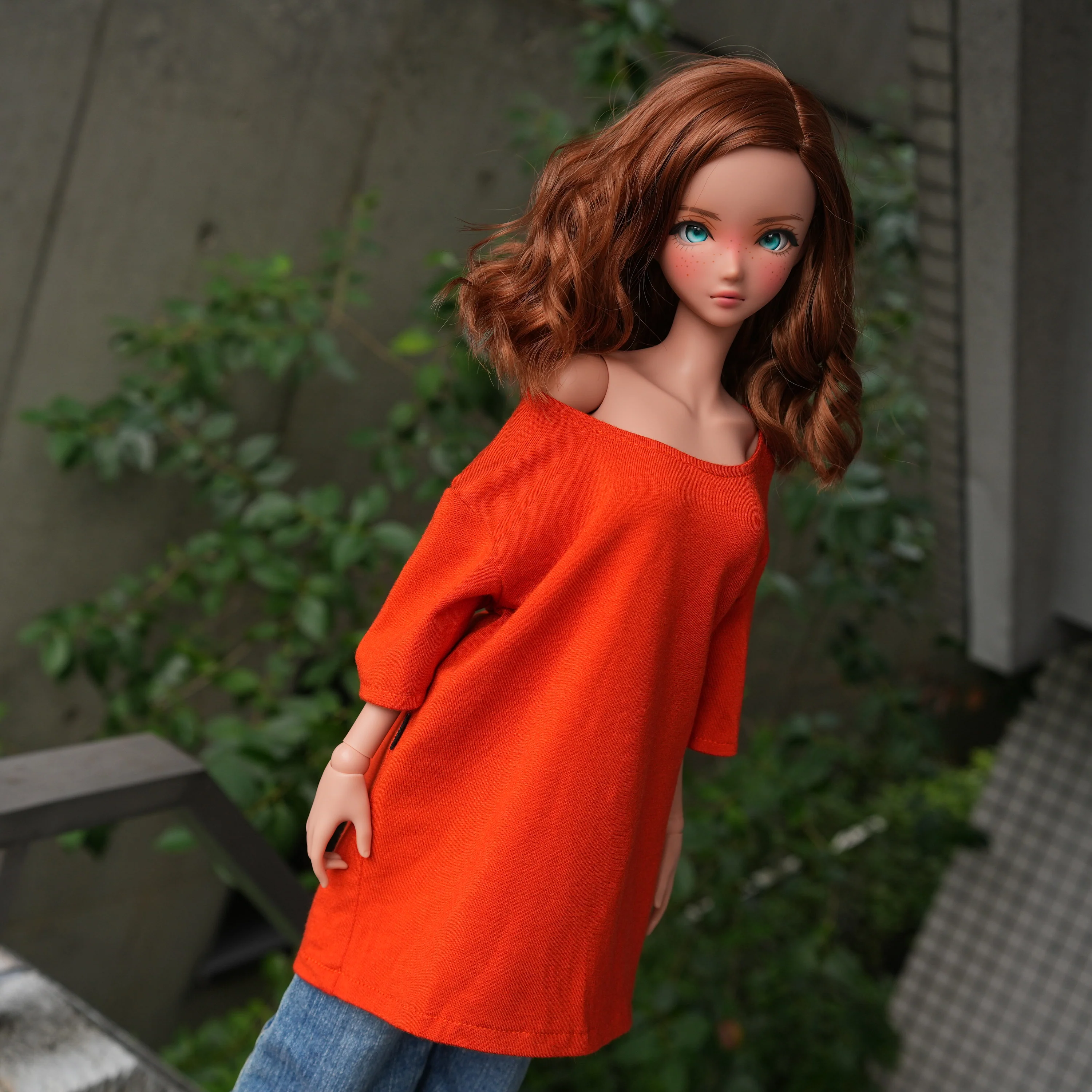Oversized T-shirt (Red) - Image 6