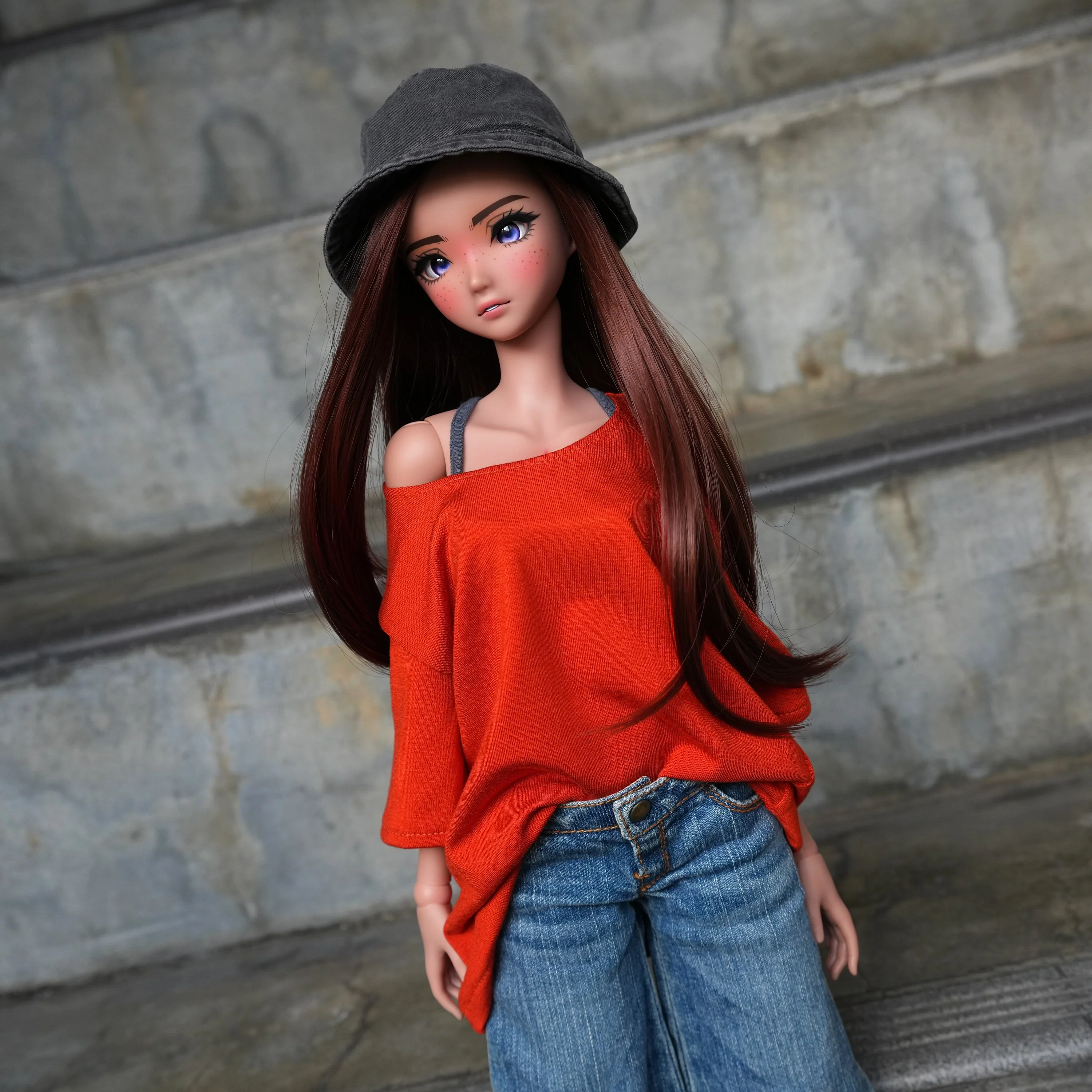 Oversized T-shirt (Red) - Image 8