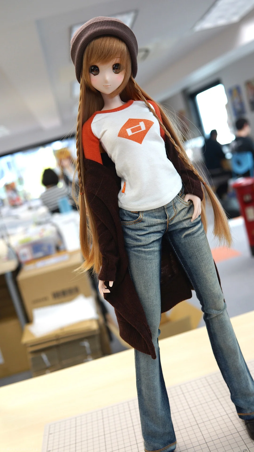 Cardigan Dark Brown - Image 13