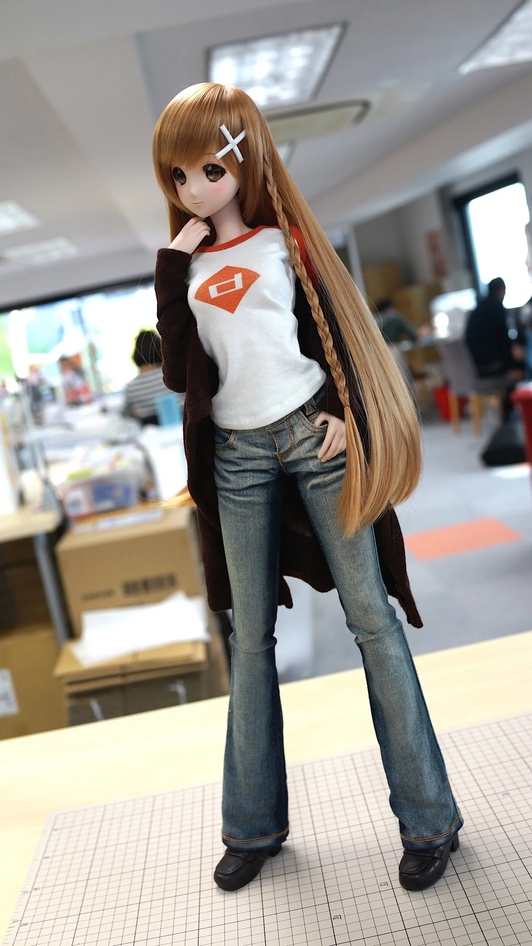 Cardigan Dark Brown - Image 14