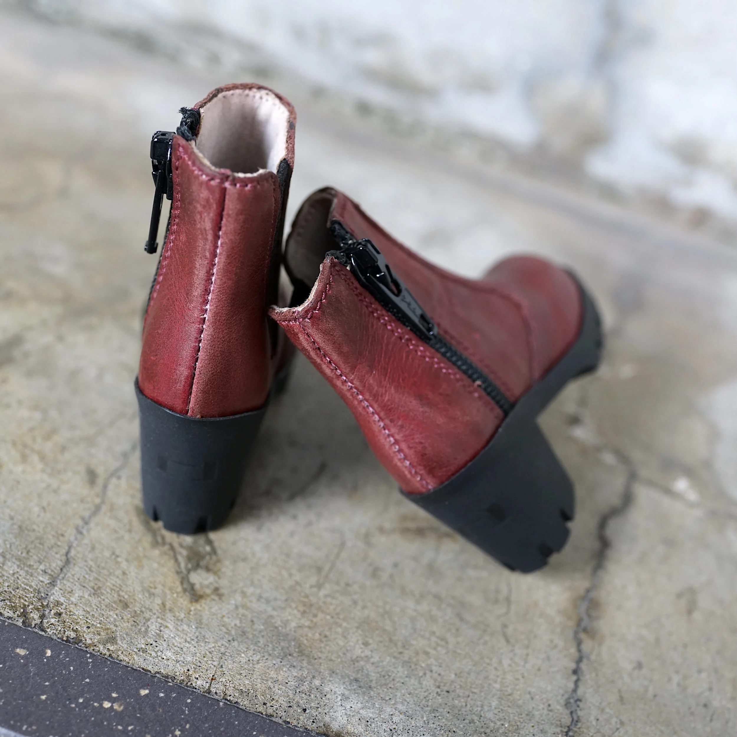 Chelsea Boots (Wine Red) - Image 10