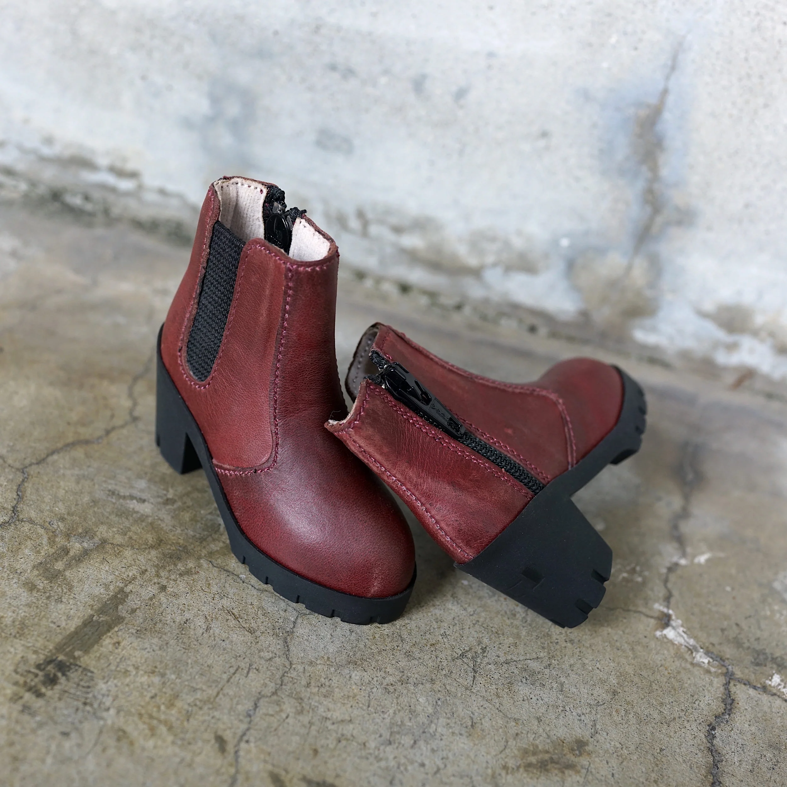 Chelsea Boots (Wine Red) - Image 4