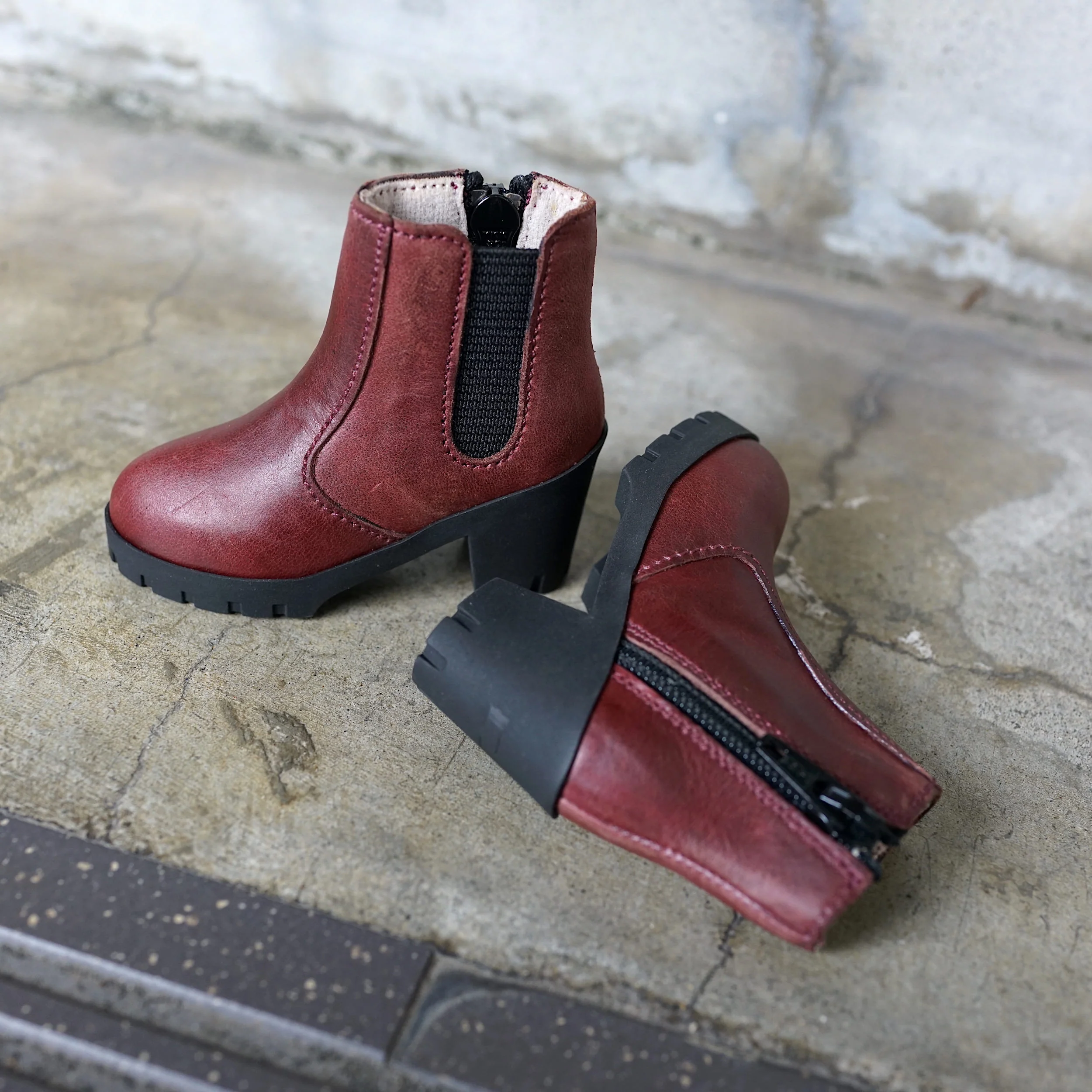 Chelsea Boots (Wine Red) - Image 6