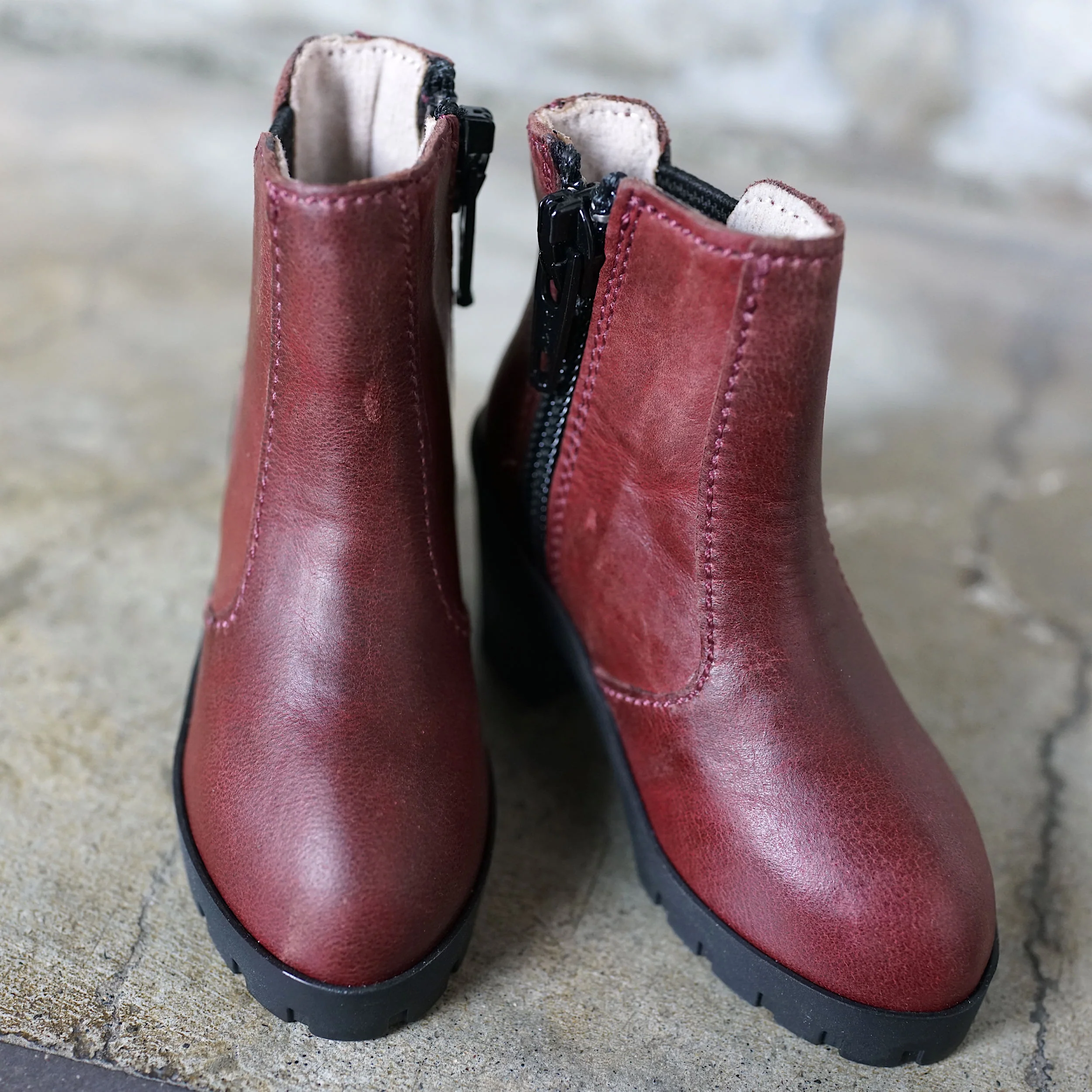 Chelsea Boots (Wine Red) - Image 9