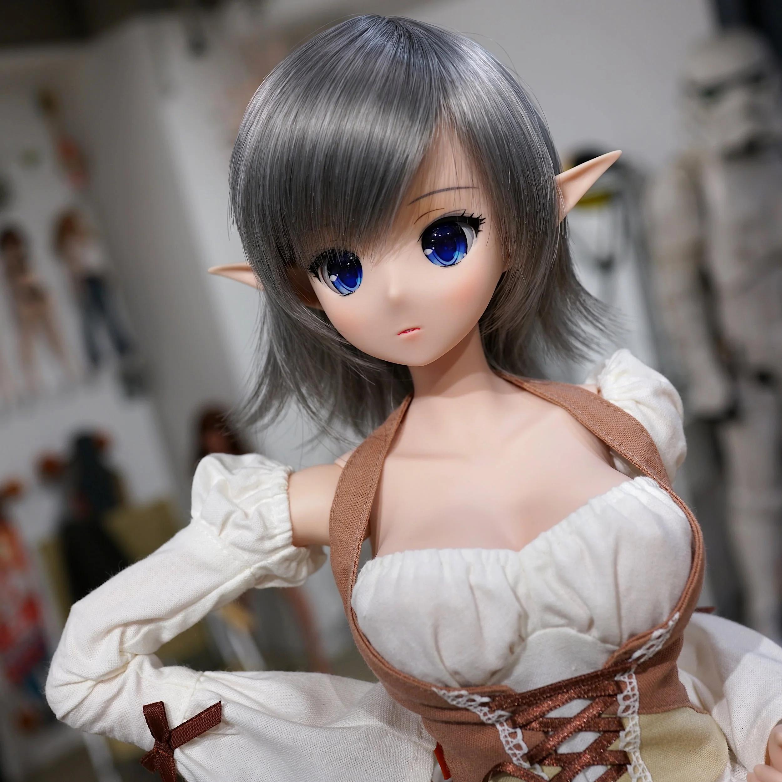 Difficult-to-attach Elf Ears (Milk) - Image 5