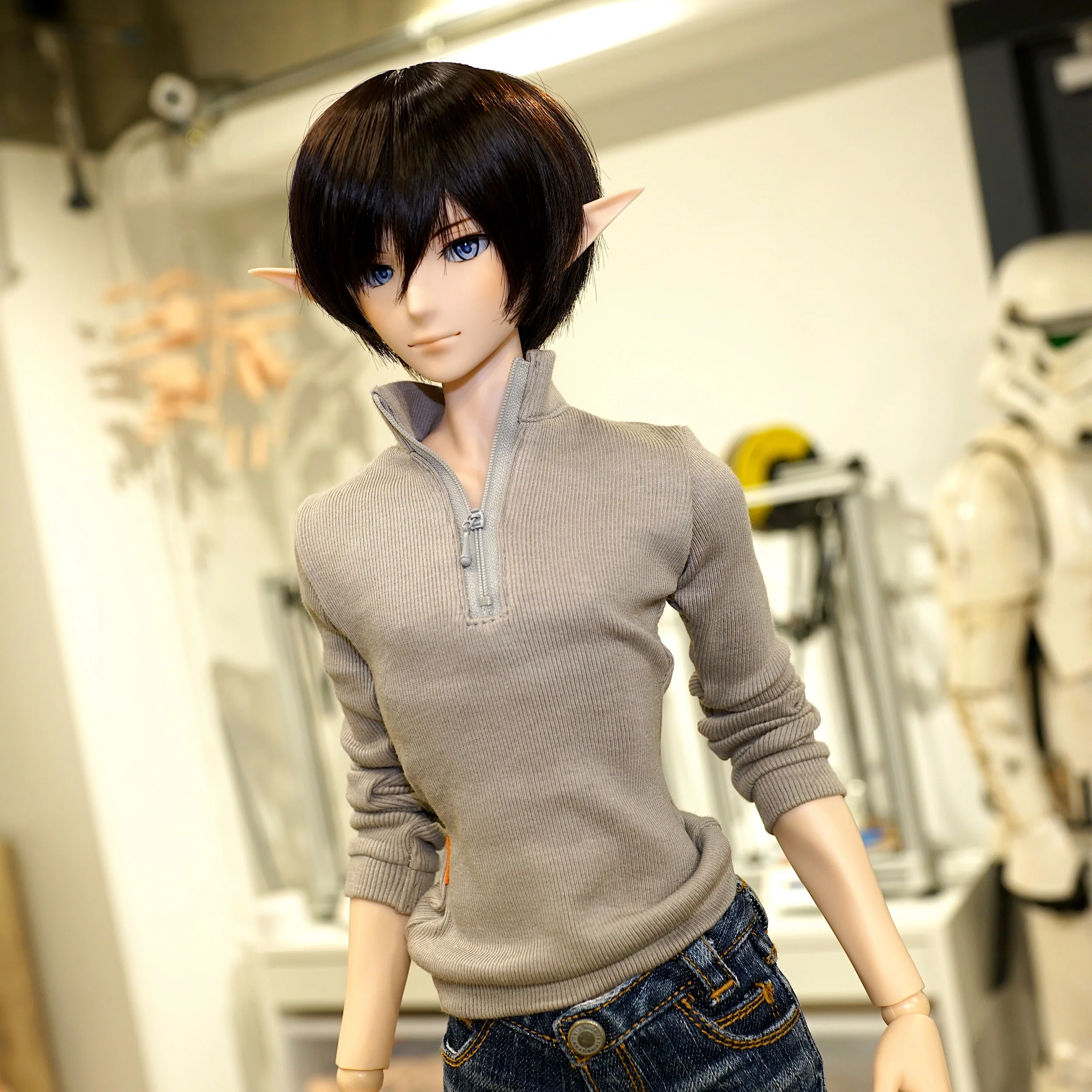 Difficult-to-attach Elf Ears (Milk) - Image 7