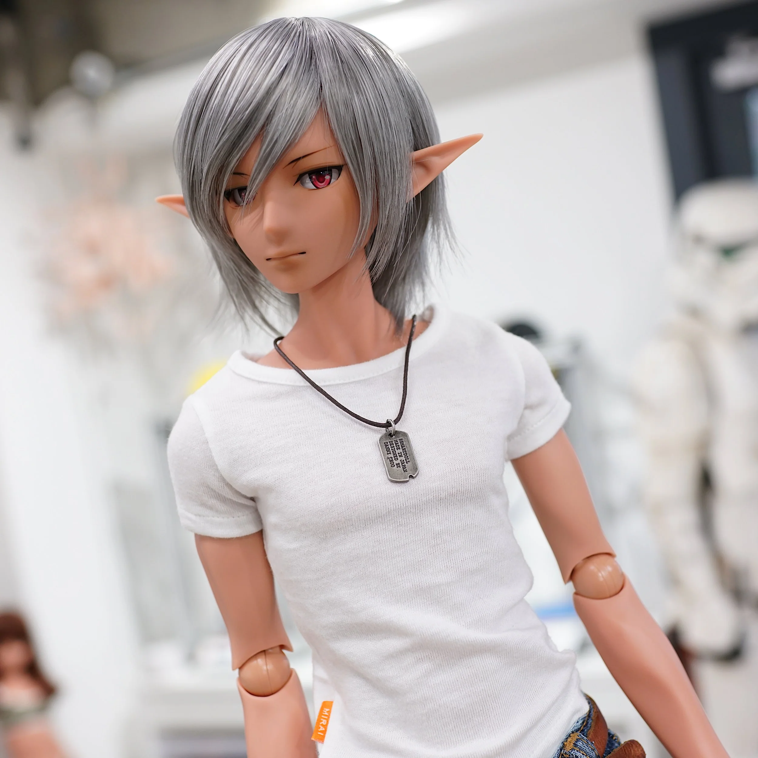 Difficult-to-attach Elf Ears (Tea) - Image 3