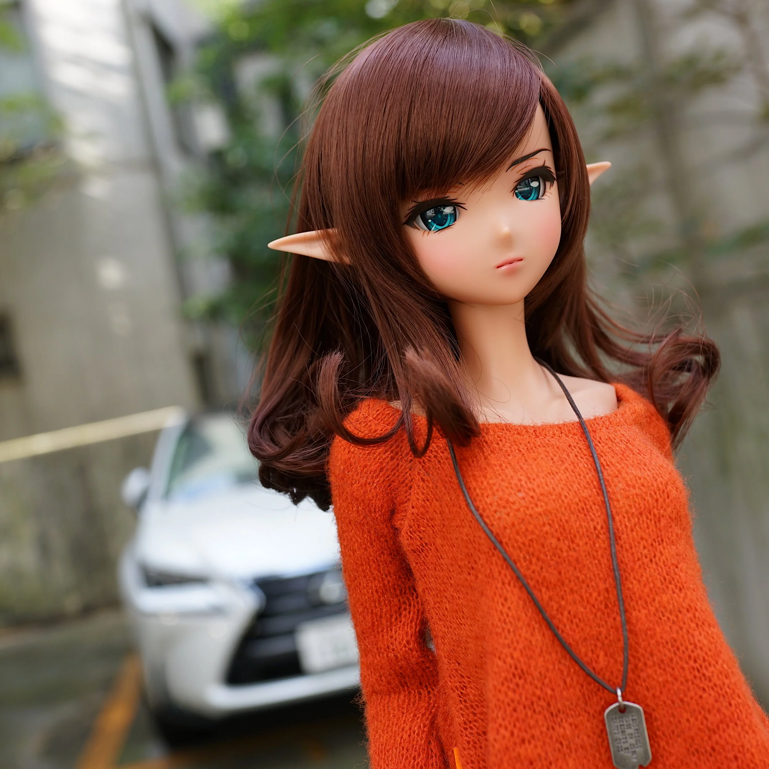 Difficult-to-attach Elf Ears (Tea) - Image 4