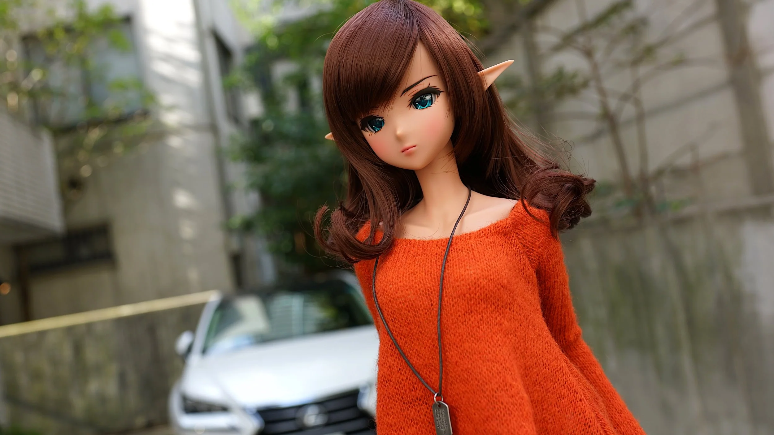 Difficult-to-attach Elf Ears (Tea) - Image 6