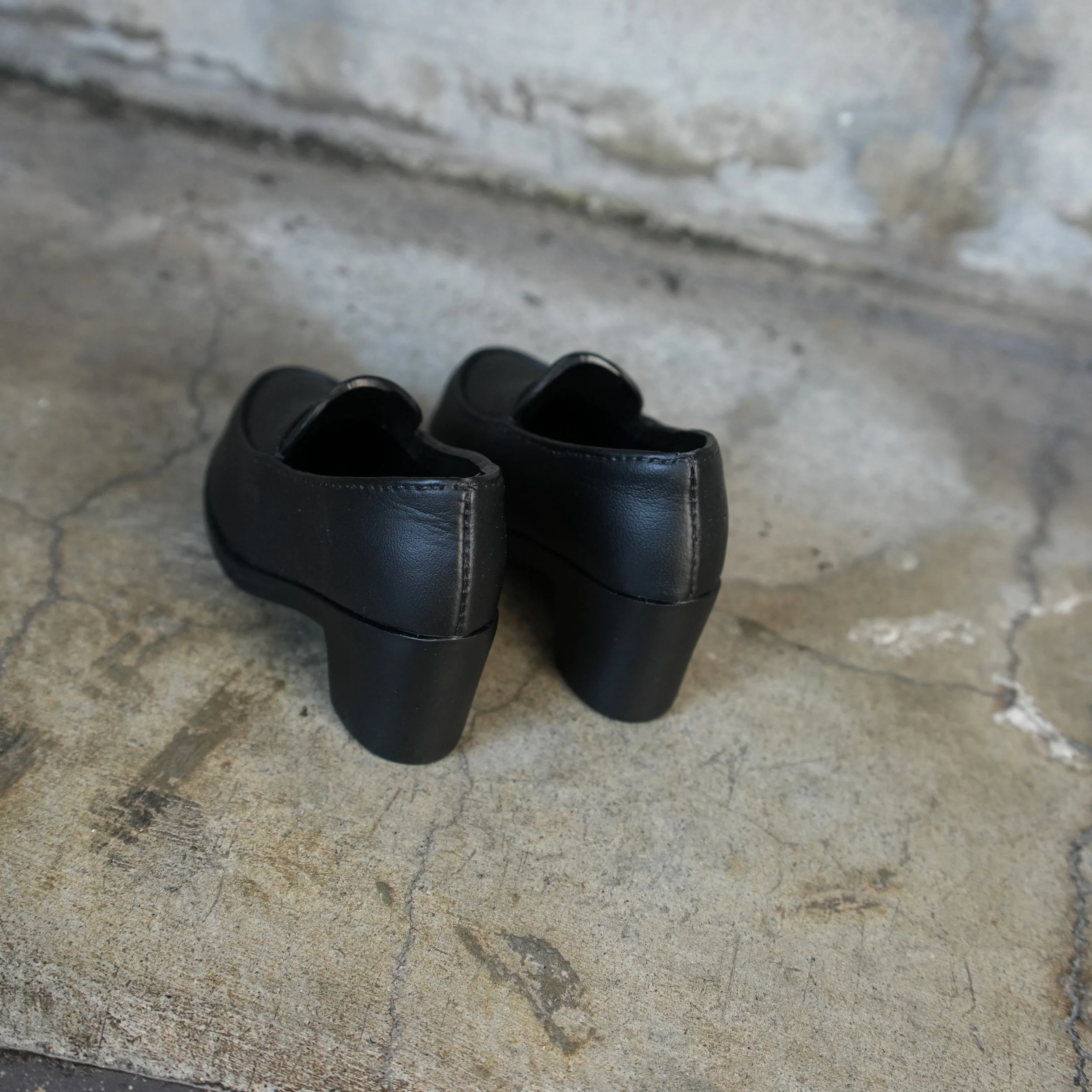 Girls Loafers (Vinyl Black) - Image 9