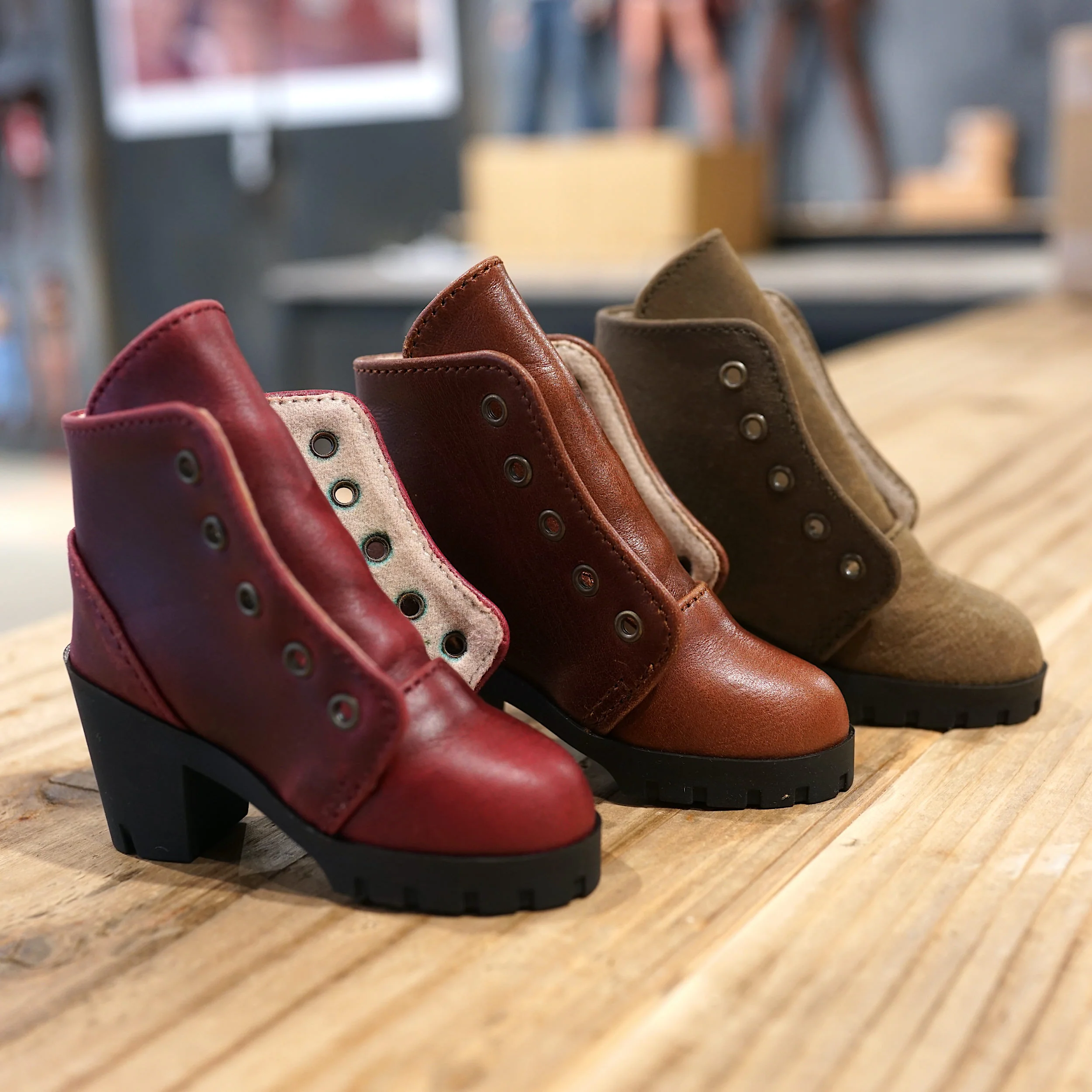 Lace Boots (Brown) - Image 13