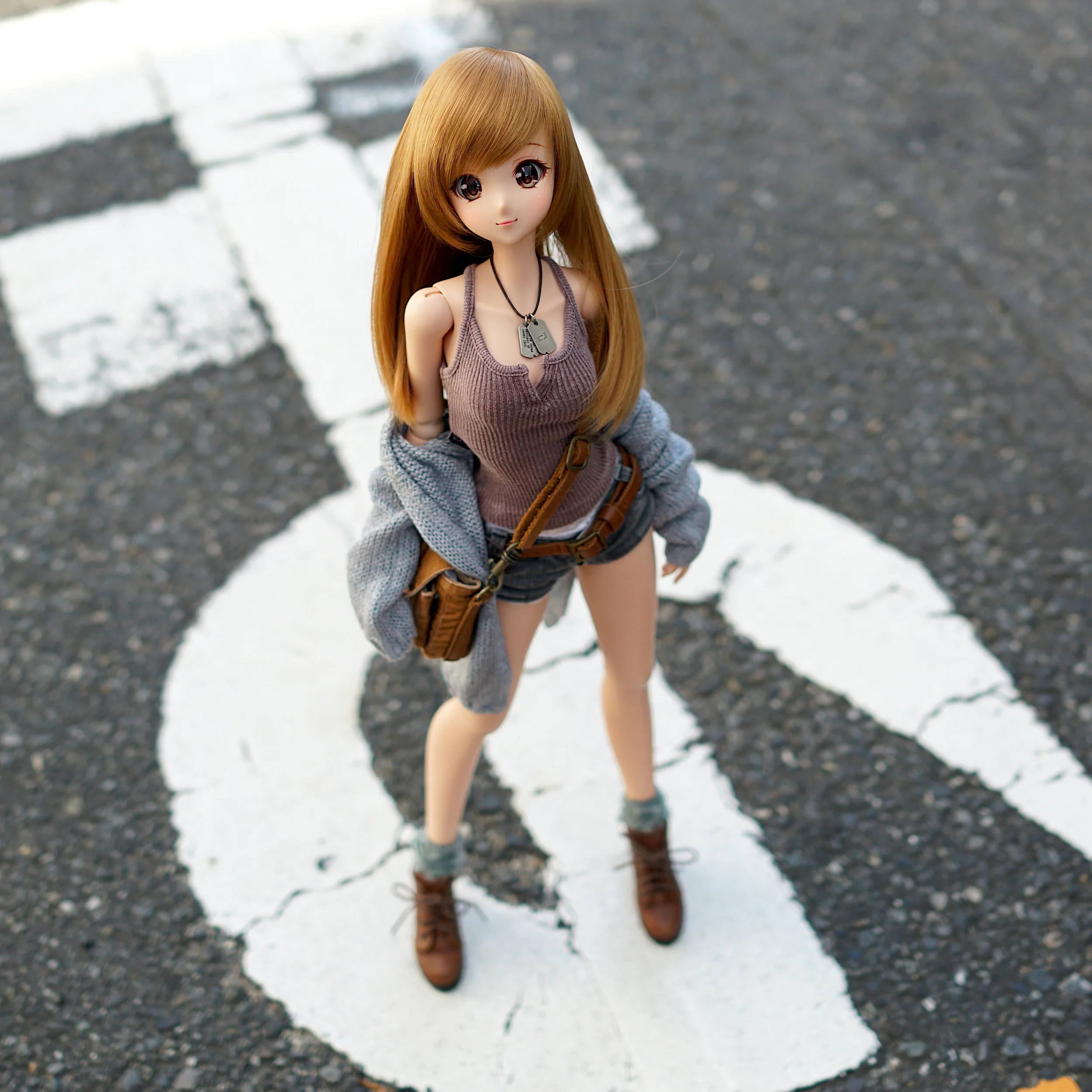 Lace Boots (Brown) - Image 3