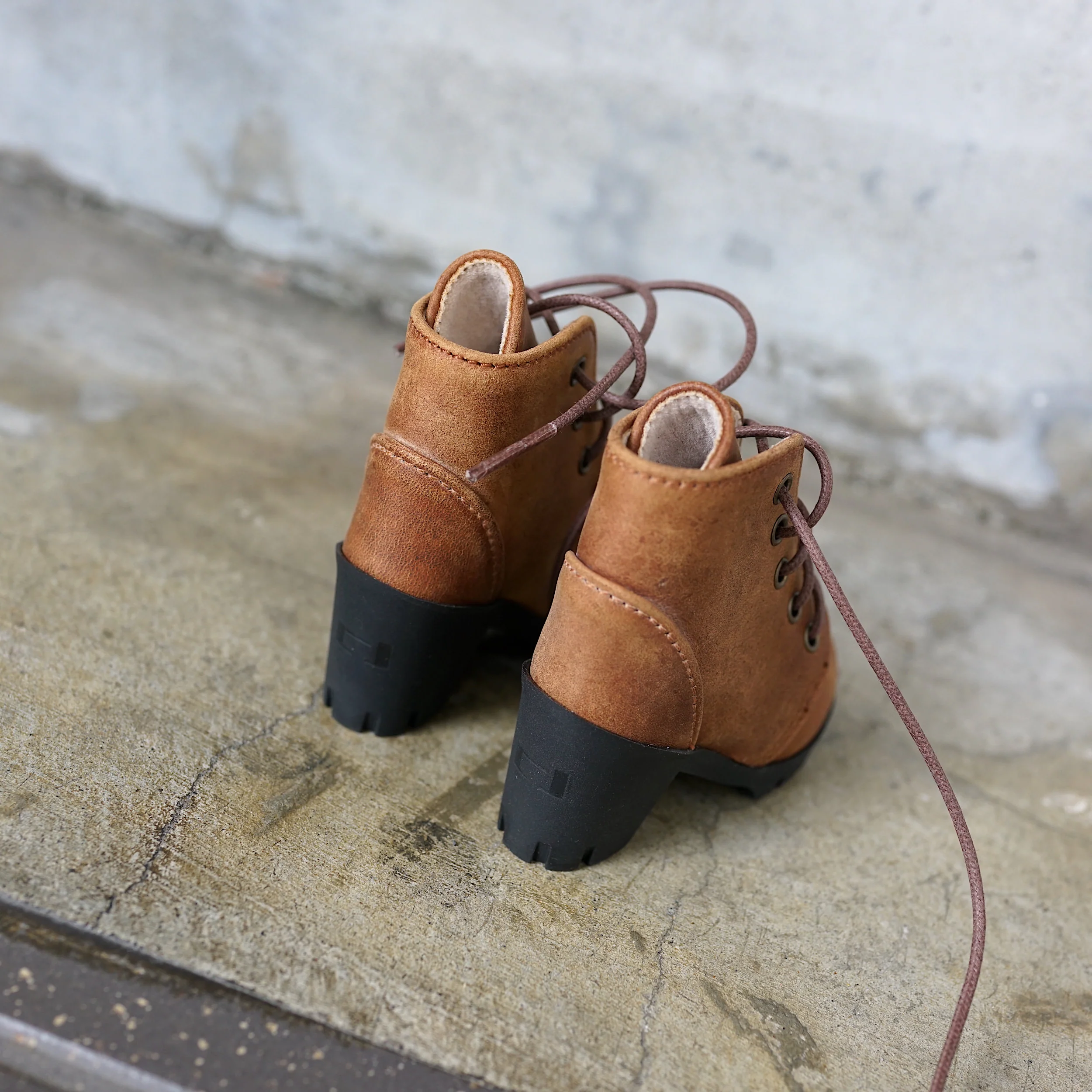 Lace Boots (Brown) - Image 4