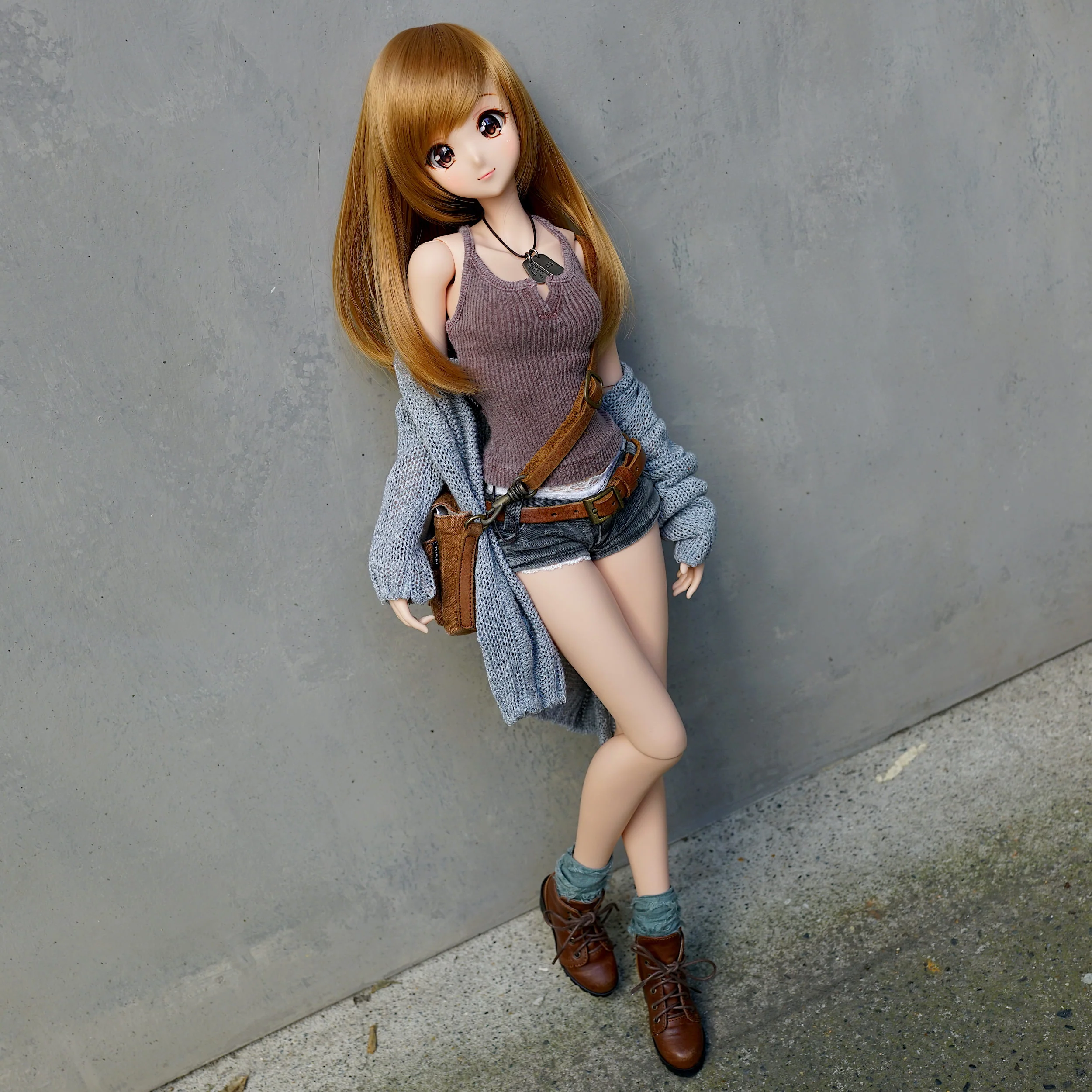Lace Boots (Brown) - Image 7