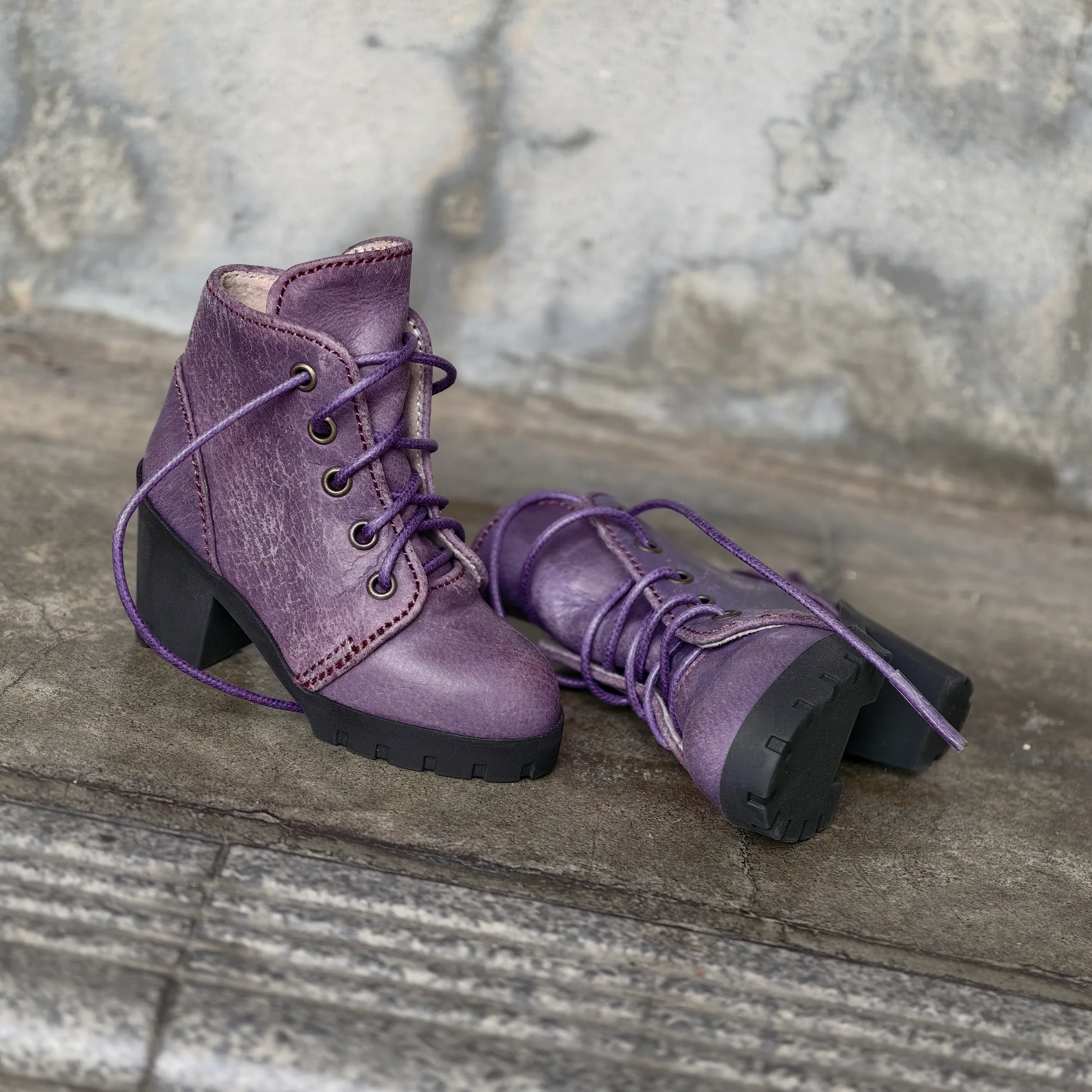Lace Boots (Purple Rain) - Image 5