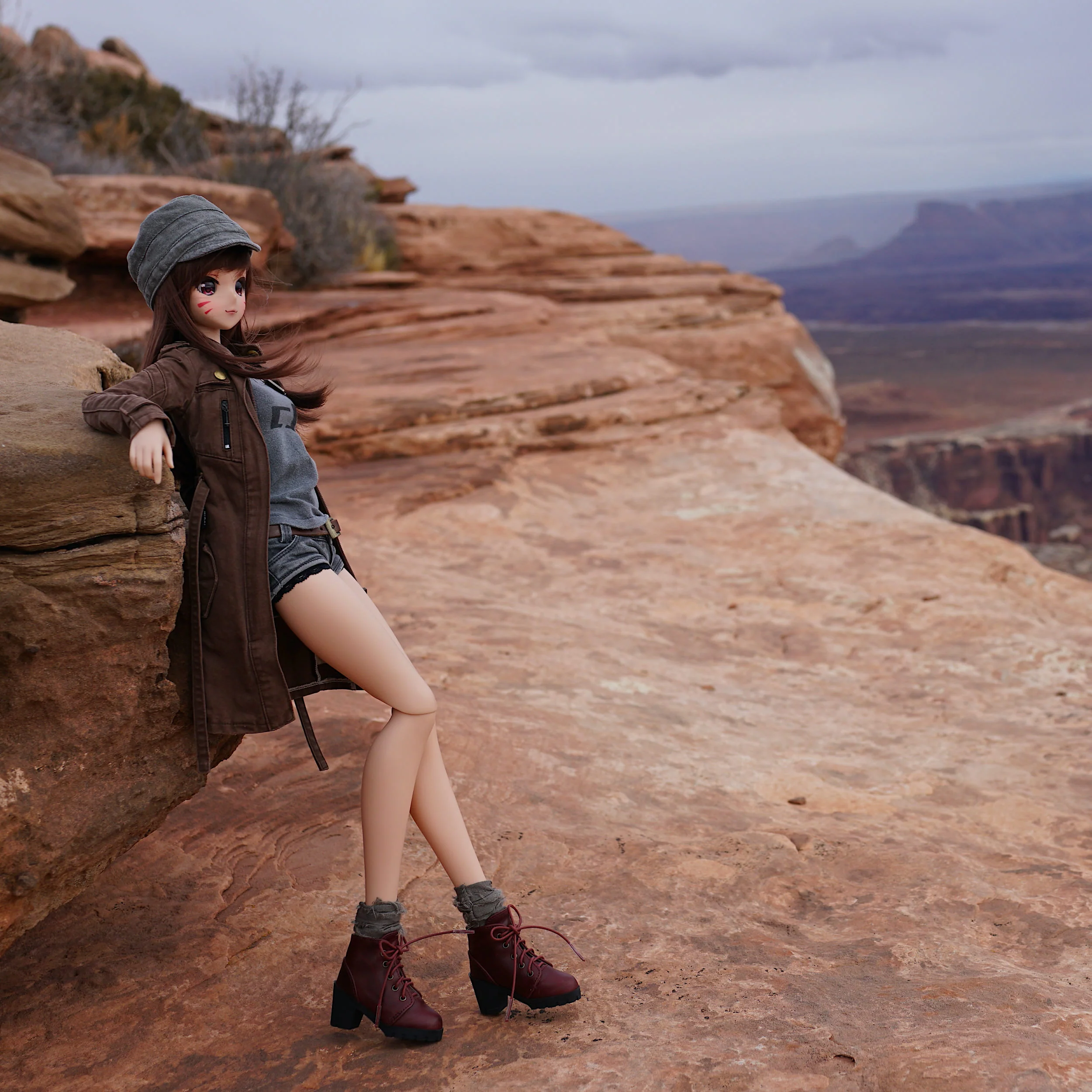Lace Boots (Wine Red) - Image 16