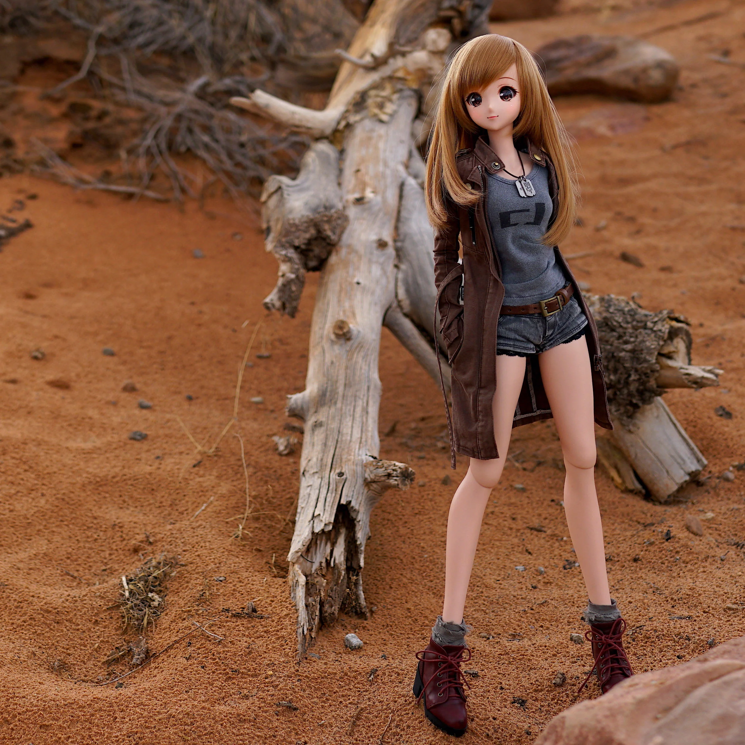 Lace Boots (Wine Red) - Image 8