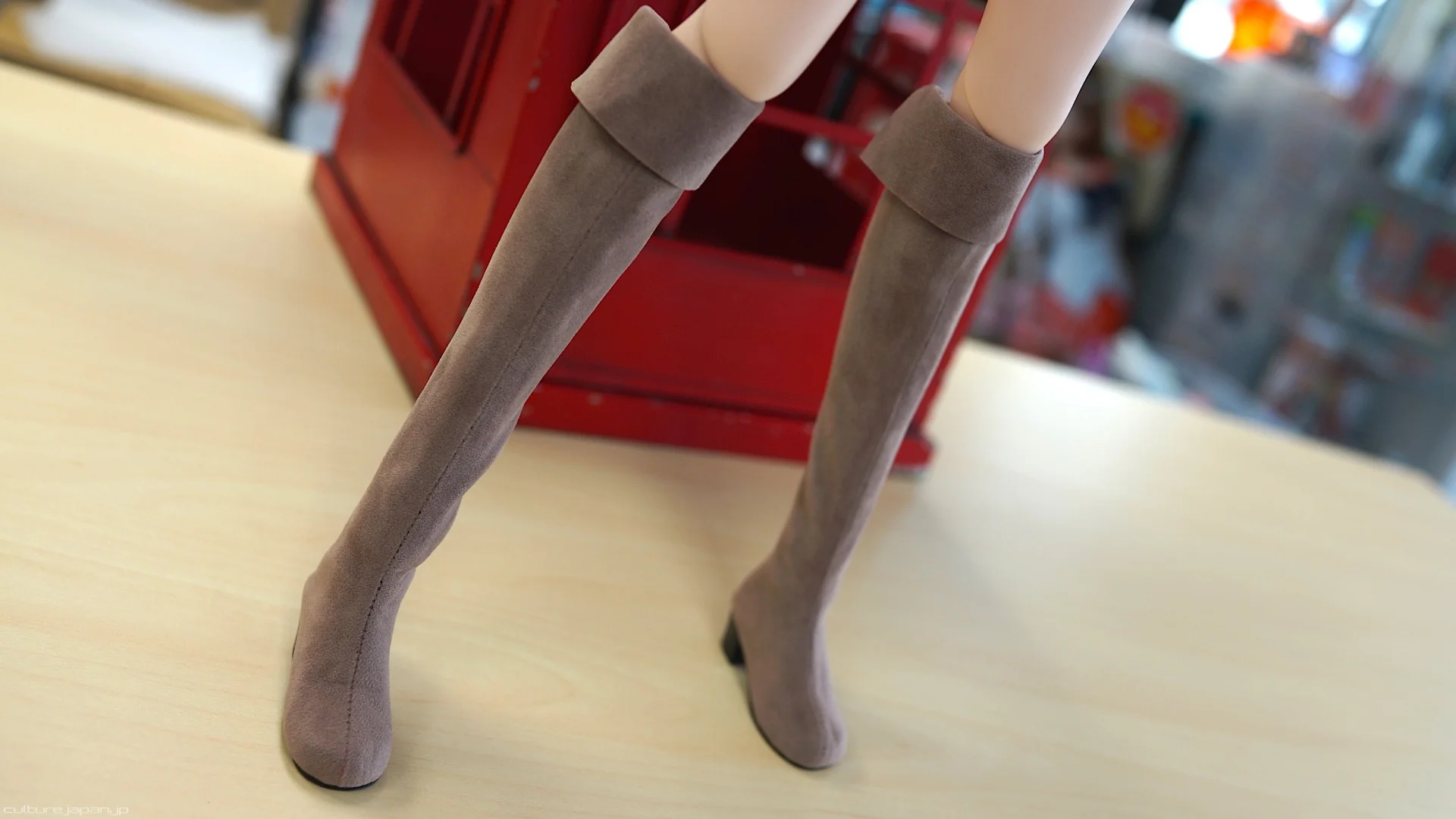 Long Boots (Beige) - Image 9