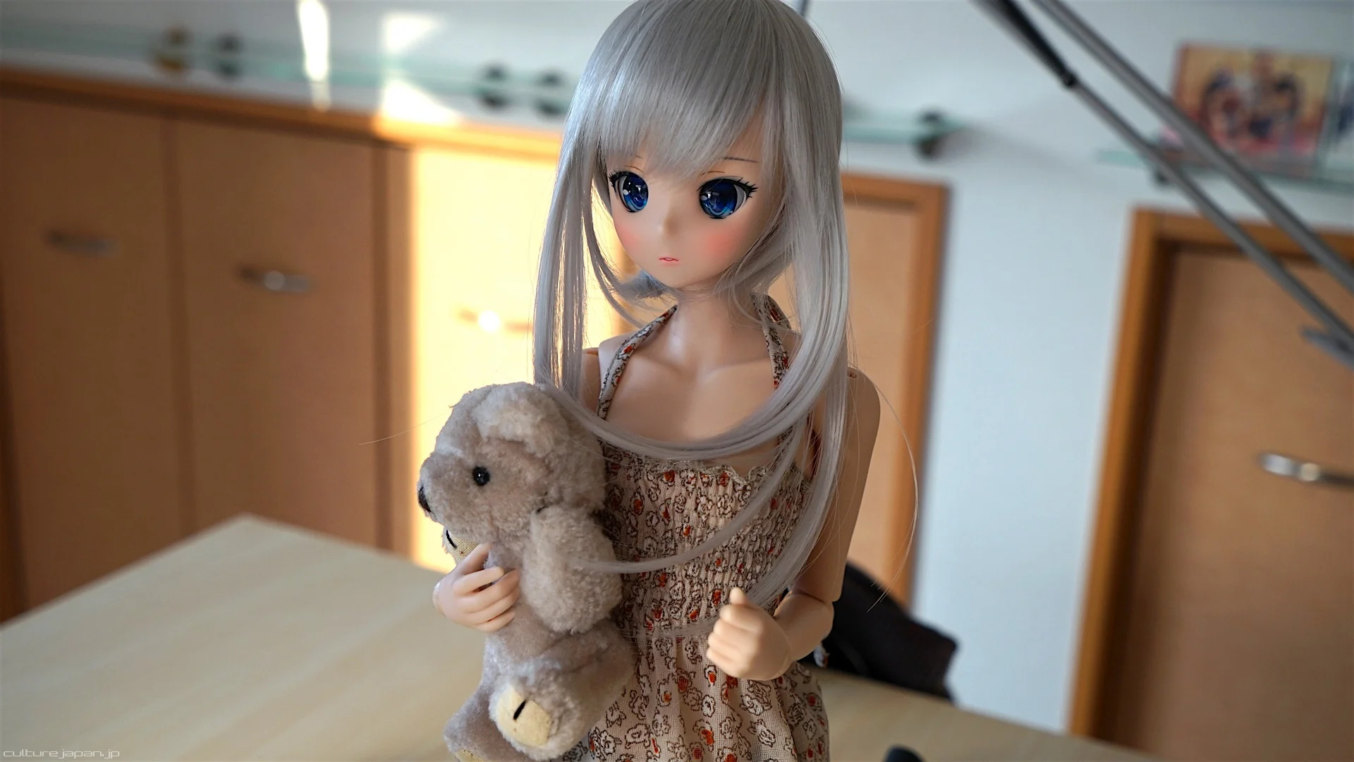 Shirred One Piece Dress - Image 4