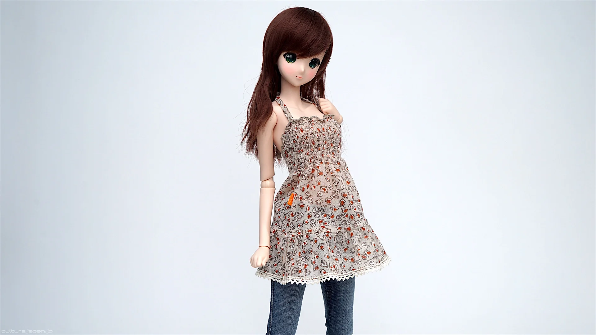 Shirred One Piece Dress - Image 7