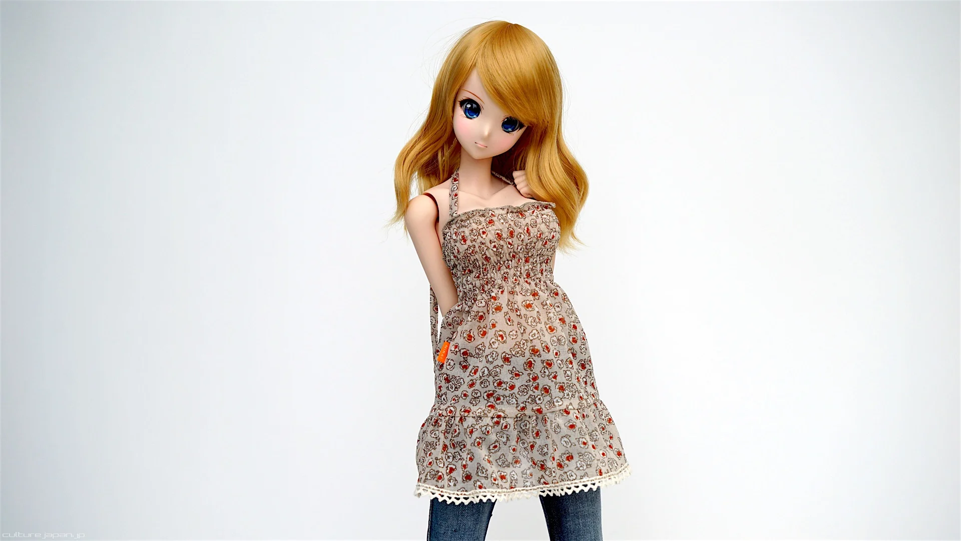 Shirred One Piece Dress - Image 8