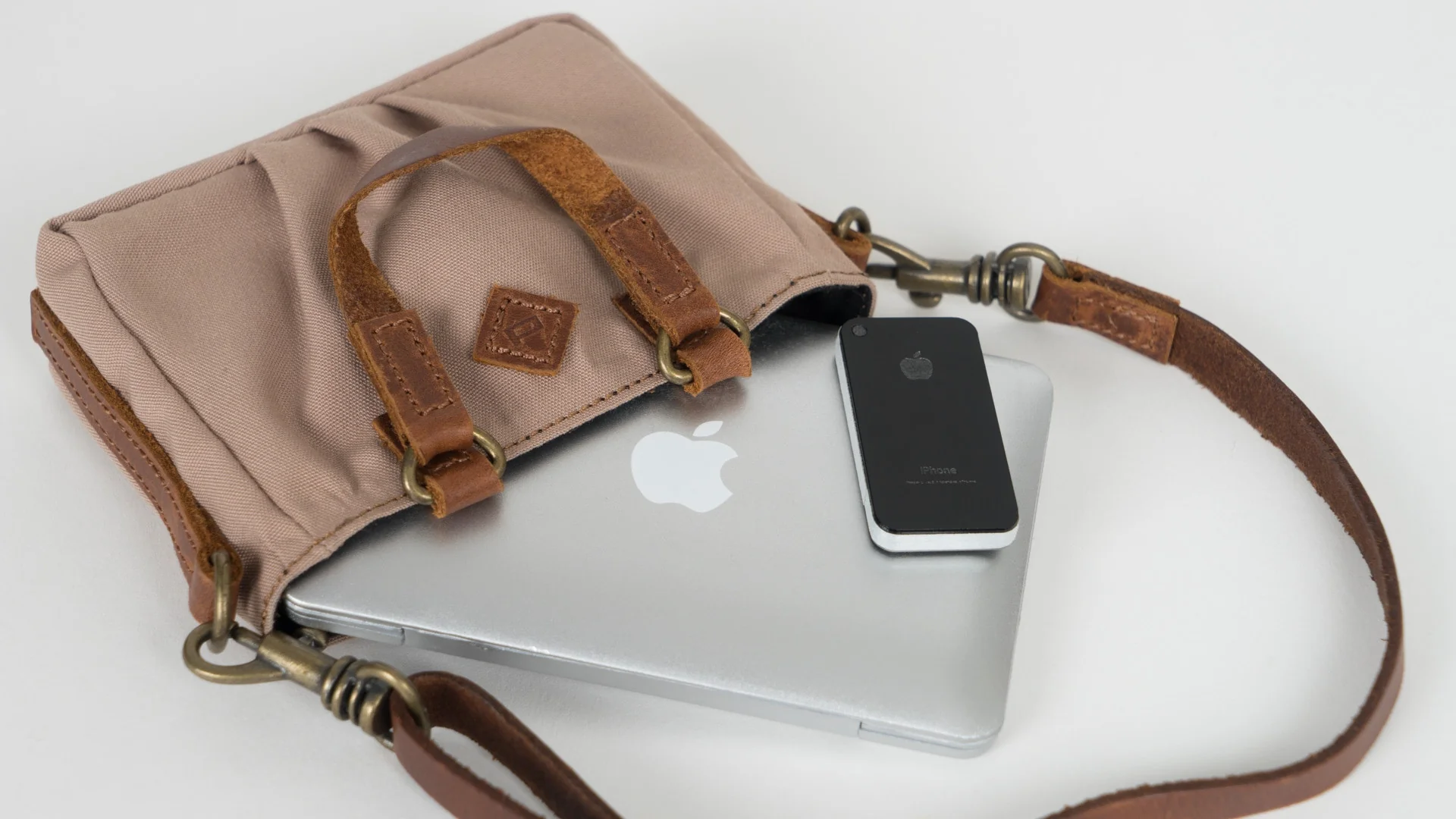 Satchel Bag (beige) - Image 3