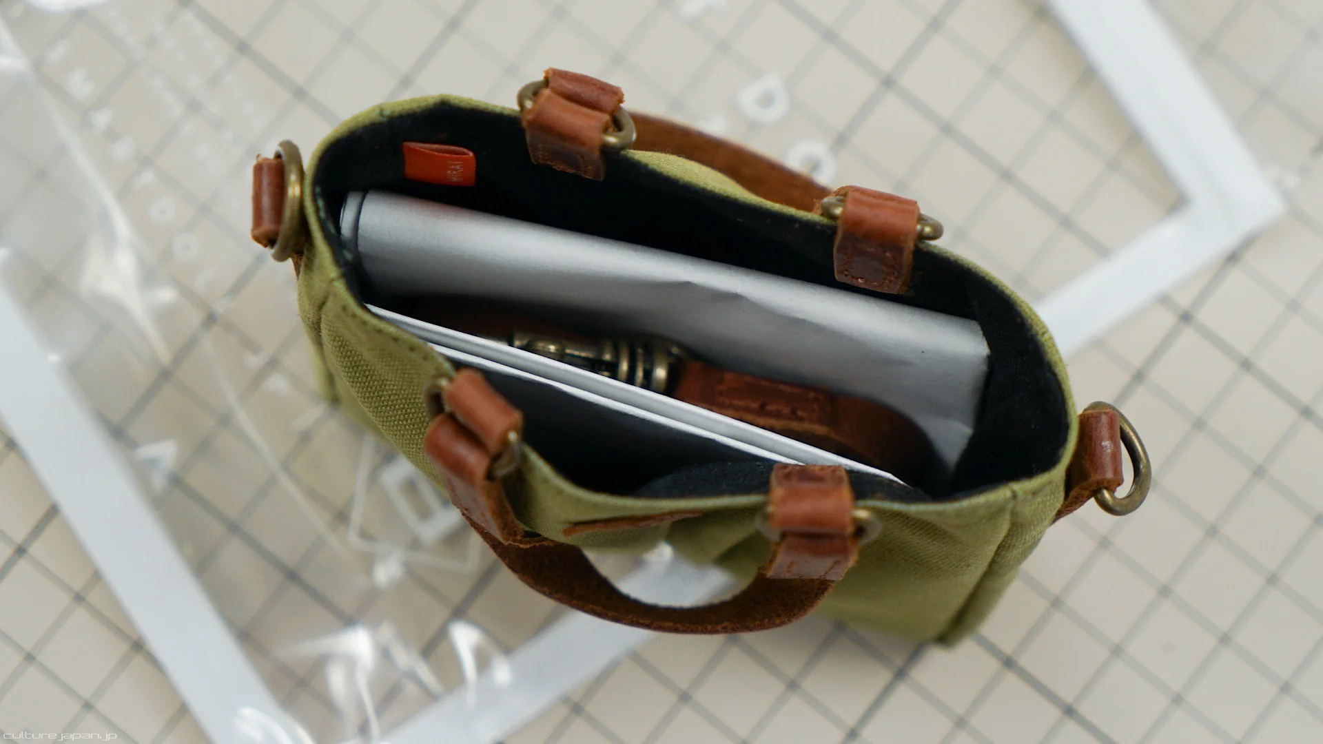 Satchel Bag (green) - Image 22