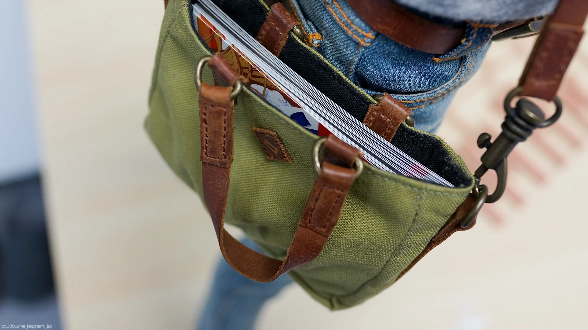 Satchel Bag (green) - Image 30