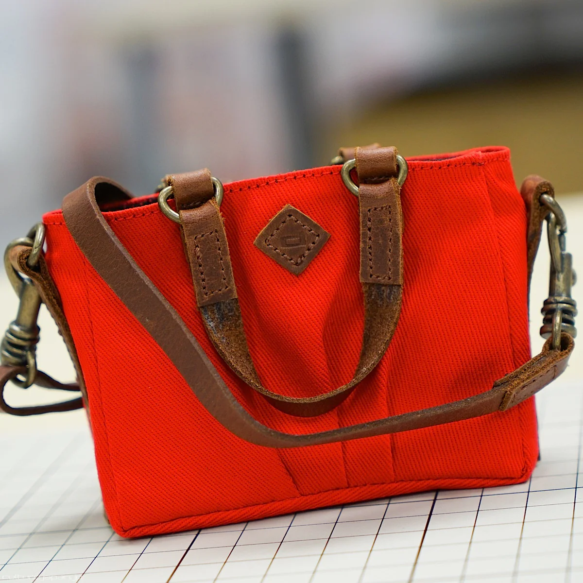 Satchel Bag (red) - Image 8