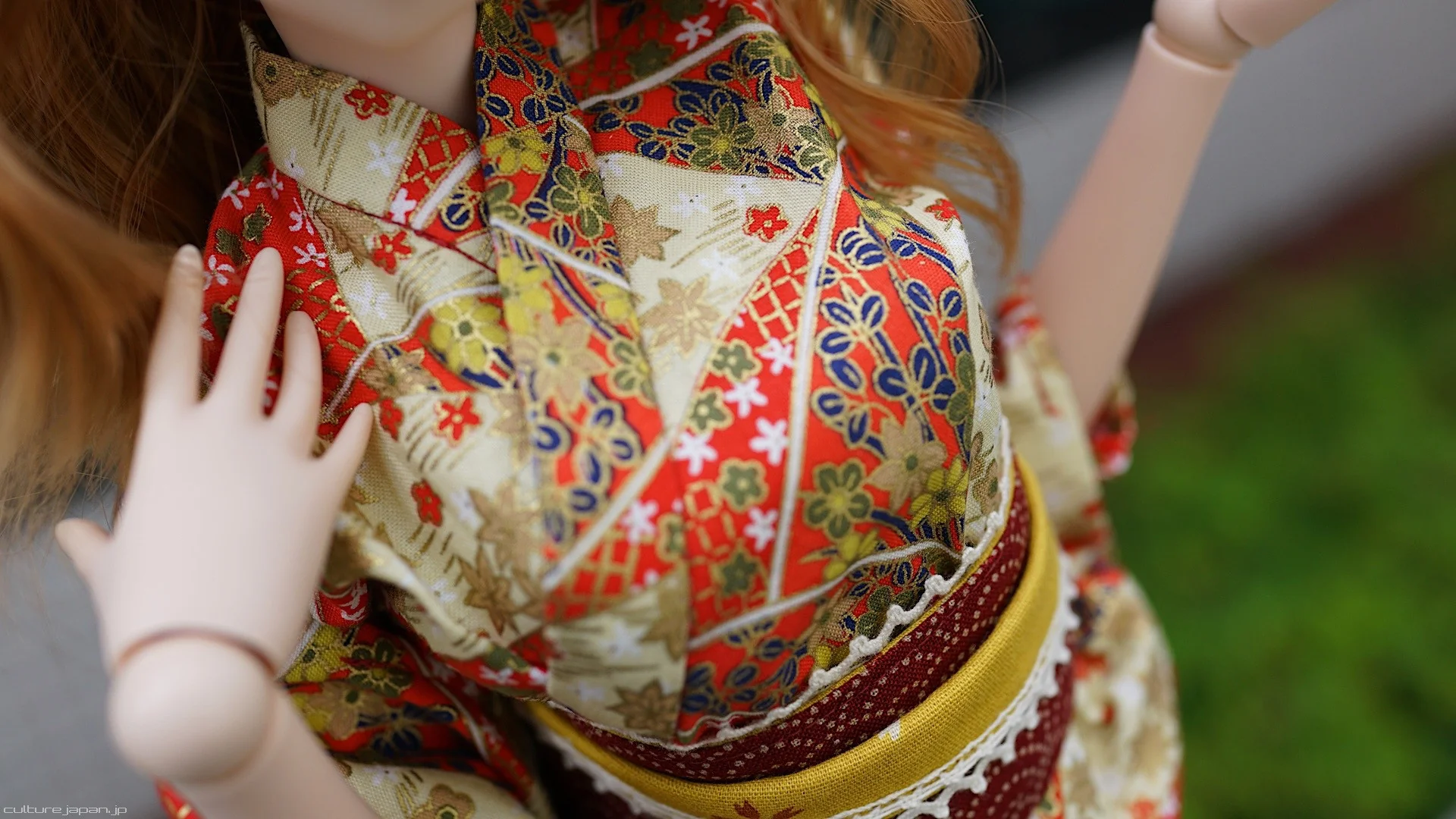 Short Yukata Red - Image 5