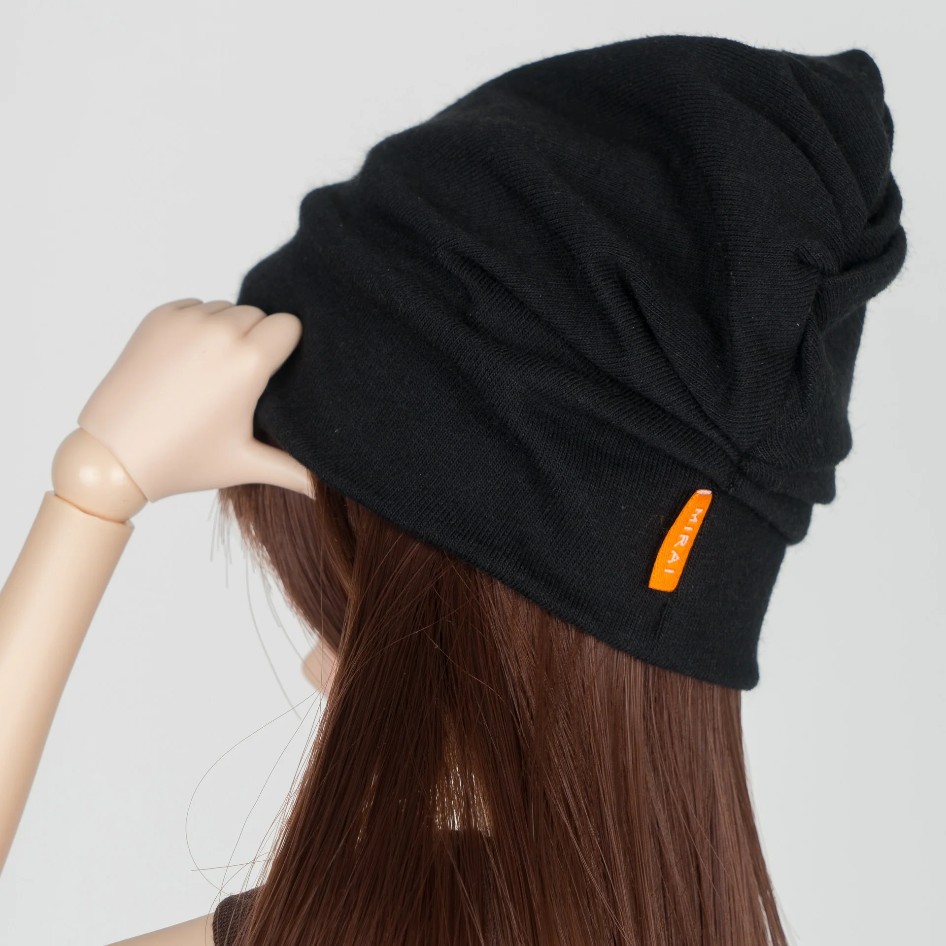 Slouch Beanie Black - Image 4