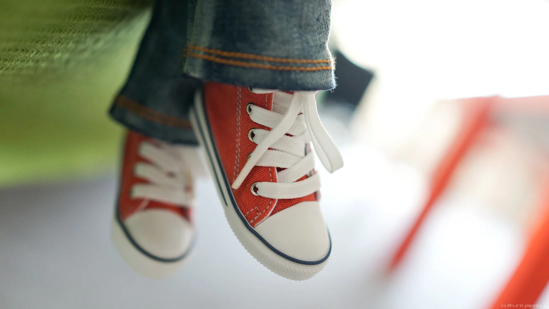 Canvas Shoes (Red) - Image 2