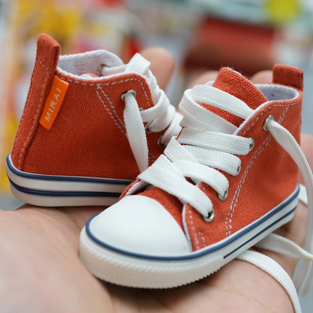 Canvas Shoes (Red) - Image 5