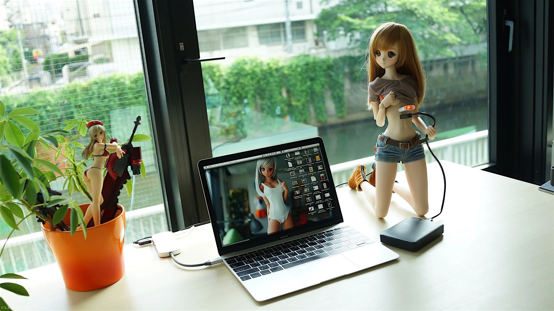 USB Hub Torso for Girls (Milk Color) - Image 7