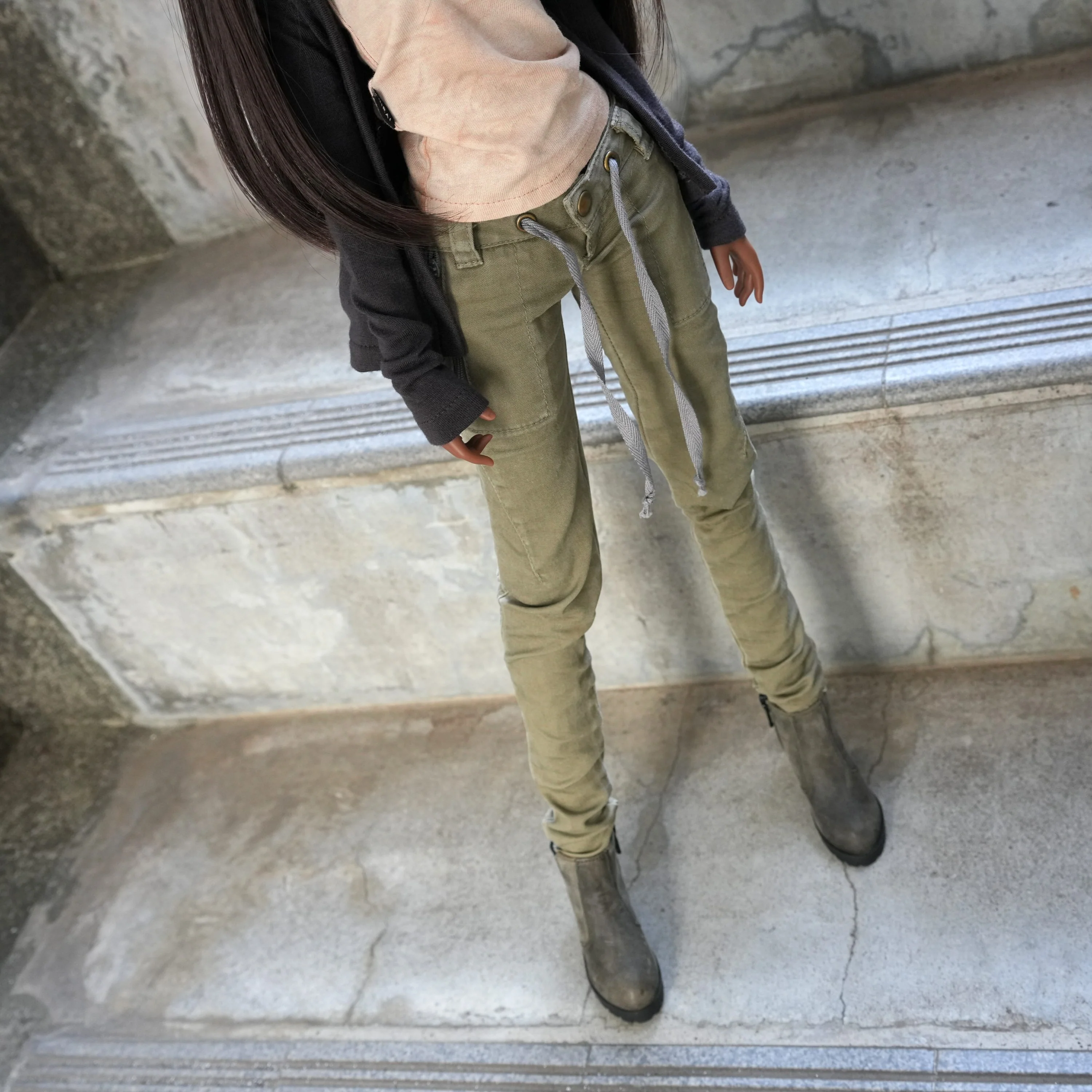 Drawstring Cargo Pants - Image 30
